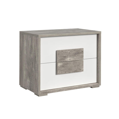 Elements International San Matteo B - 16010 - 7 - NS2 2 - Drawer Nightstand - American Furniture of Slidell