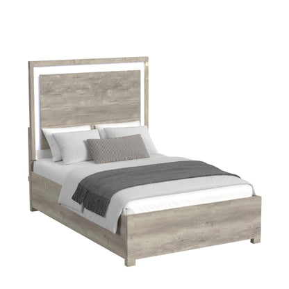 Elements International San Matteo B - 16010 - 7 - QBL Queen Bed - American Furniture of Slidell