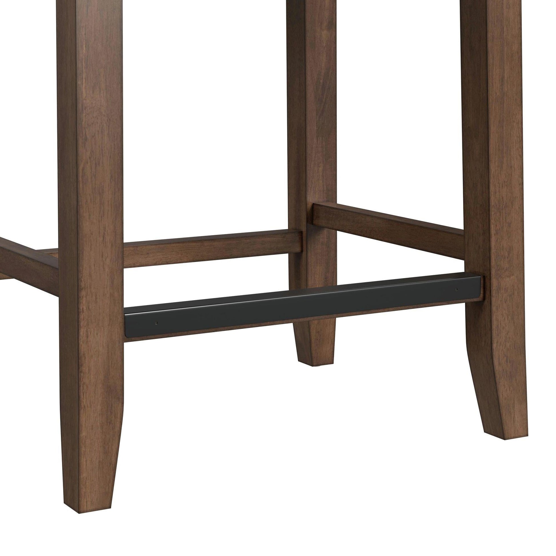 Elements International Santa Barbara D - 16550 - 5 - KI Kitchen Island & 2 Counter Stools - American Furniture of Slidell