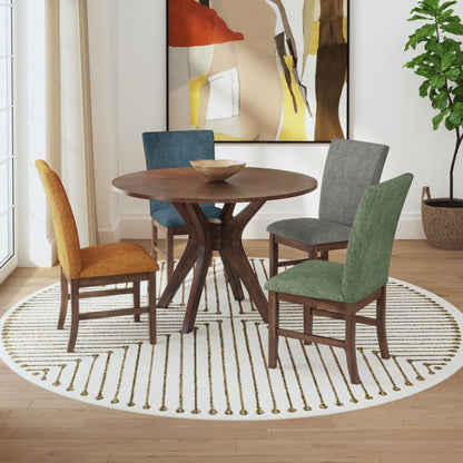 Elements International Santa Barbara D - 16550 - 5 - RDT Round Dining Table - American Furniture of Slidell