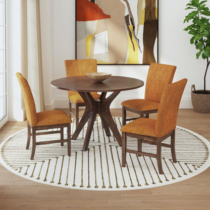 Elements International Santa Barbara D - 16550 - 5 - SCR Dining Side Chair - American Furniture of Slidell