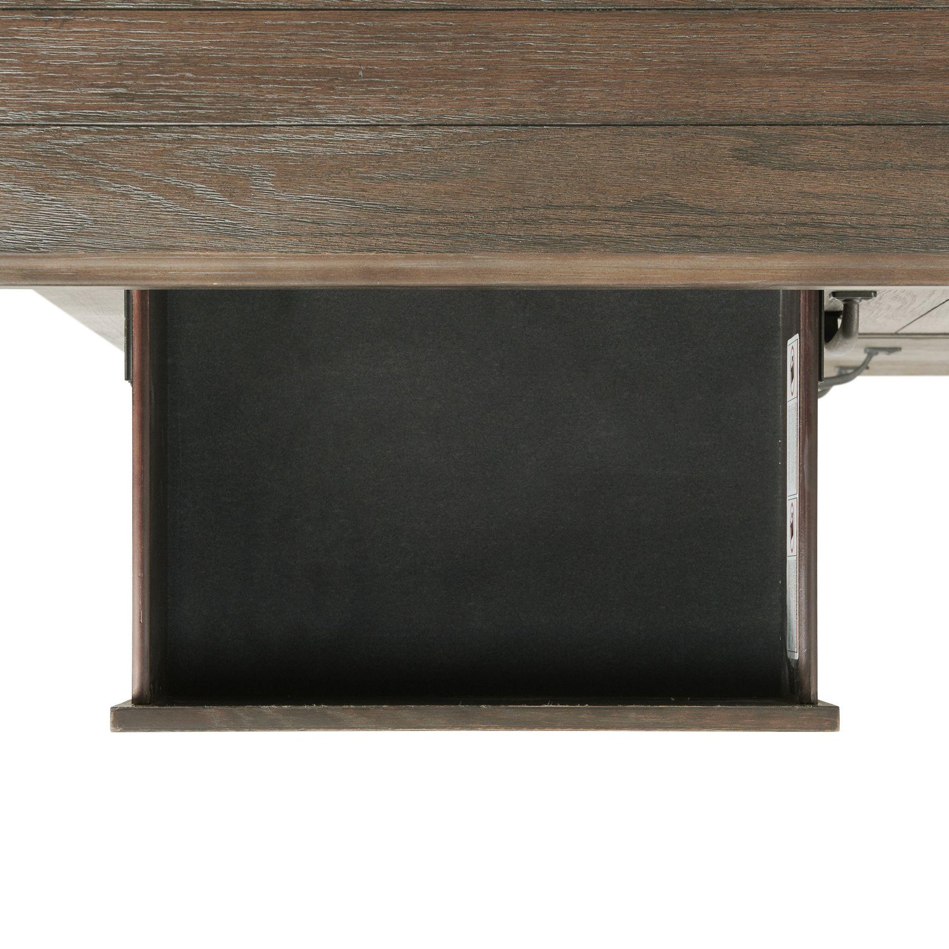 Elements International Scott SC300CH Gentlemen's Chest - Walnut - American Furniture of Slidell