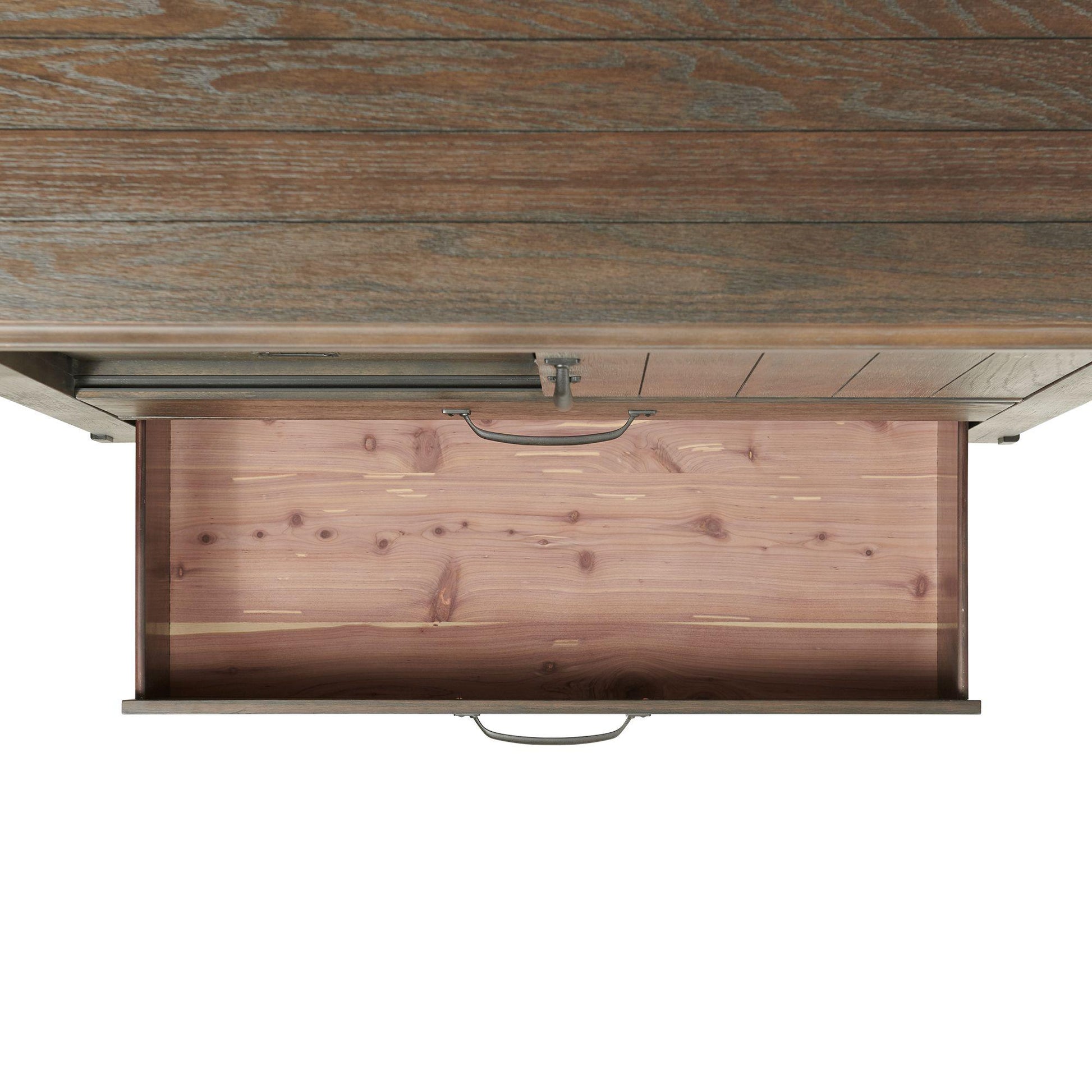 Elements International Scott SC300CH Gentlemen's Chest - Walnut - American Furniture of Slidell