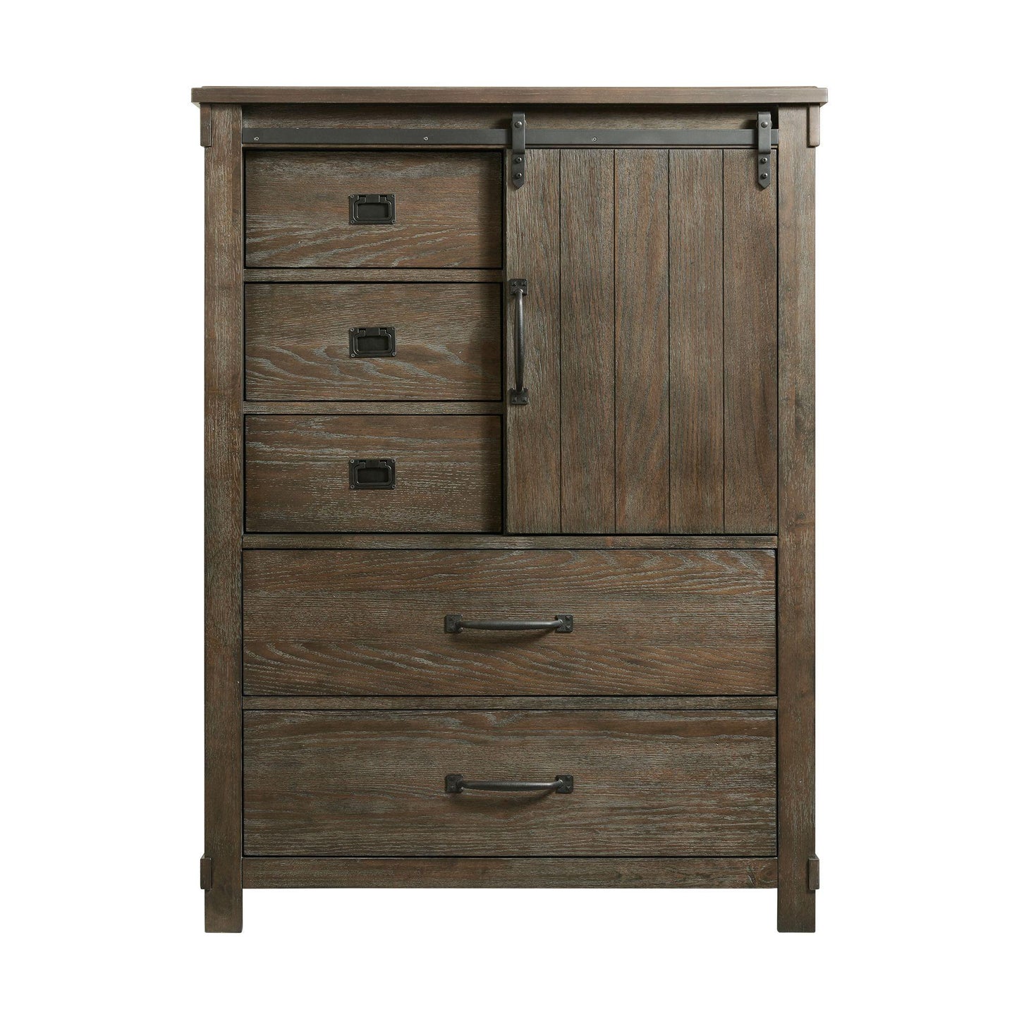 Elements International Scott SC300CH Gentlemen's Chest - Walnut - American Furniture of Slidell