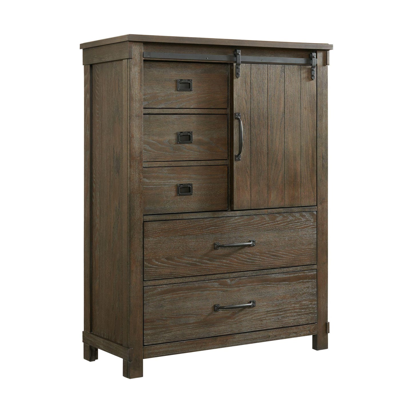 Elements International Scott SC300CH Gentlemen's Chest - Walnut - American Furniture of Slidell