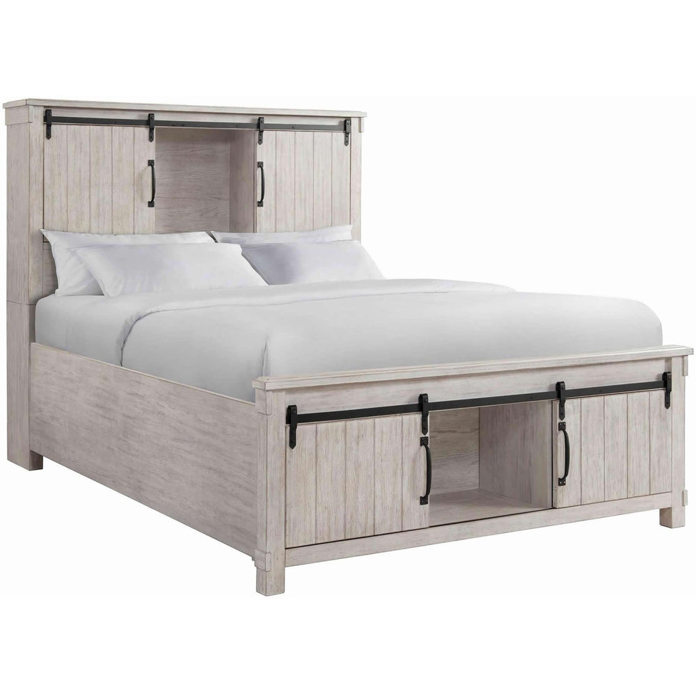 Elements International Scott SC6 7 pc Queen Platform Bedroom Set - American Furniture of Slidell