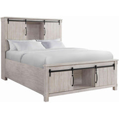 Elements International Scott SC6 7 pc Queen Platform Bedroom Set - American Furniture of Slidell
