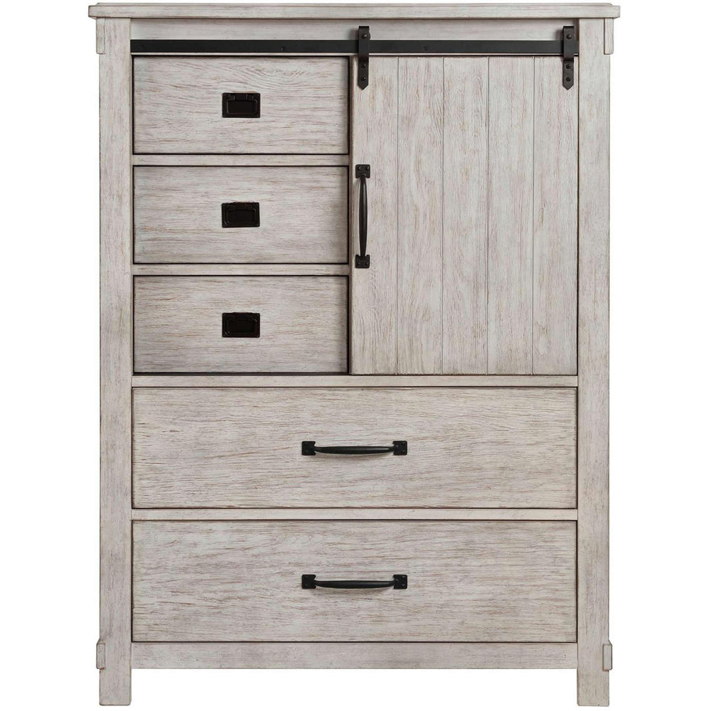Elements International Scott SC6 7 pc Queen Platform Bedroom Set - American Furniture of Slidell
