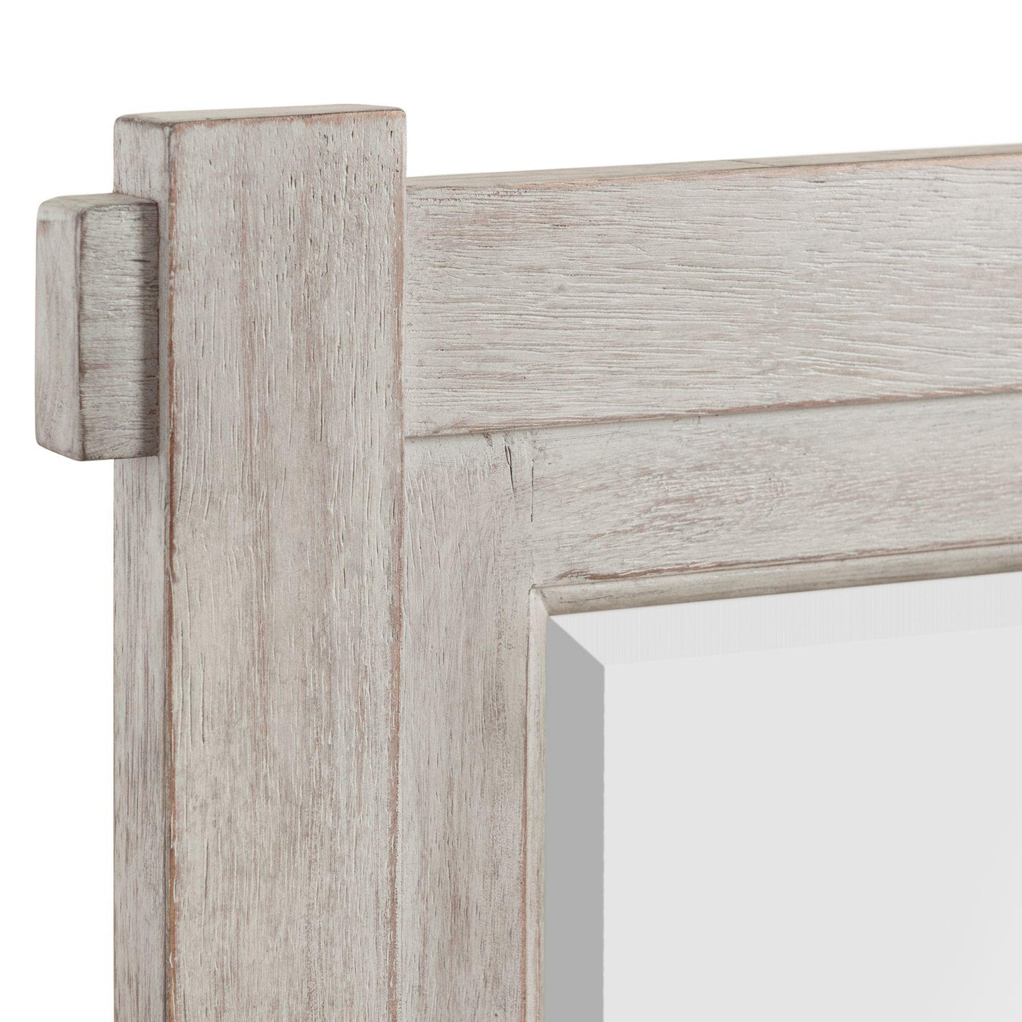 Elements International Scott SC600DRMR Dresser with Mirror Set - American Furniture of Slidell