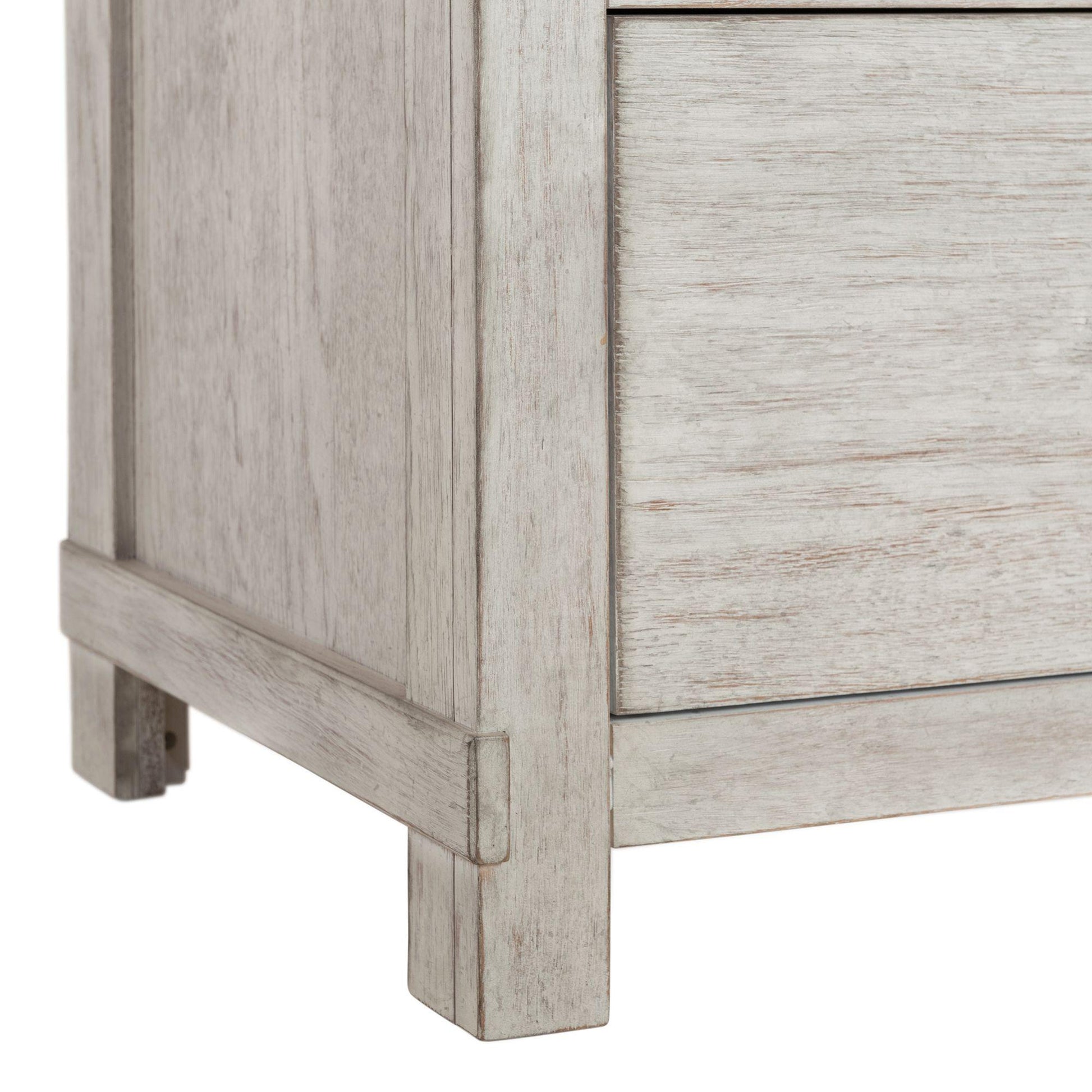 Elements International Scott SC600DRMR Dresser with Mirror Set - American Furniture of Slidell