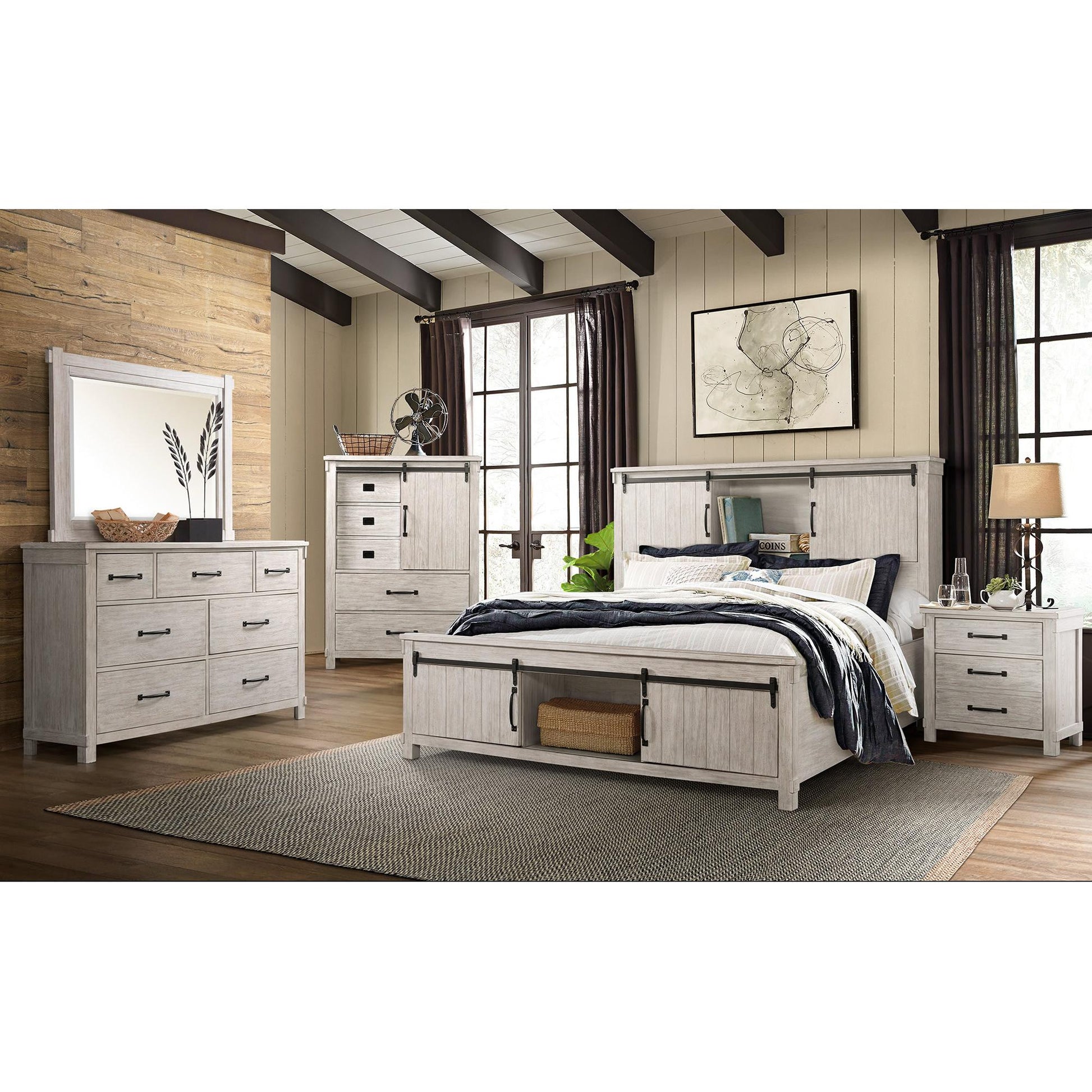 Elements International Scott SC600MR Dresser Mirror - American Furniture of Slidell
