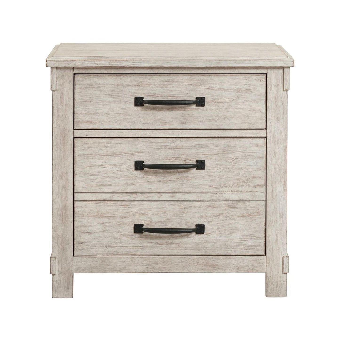 Elements International Scott SC600NS Nightstand with USB Ports - American Furniture of Slidell