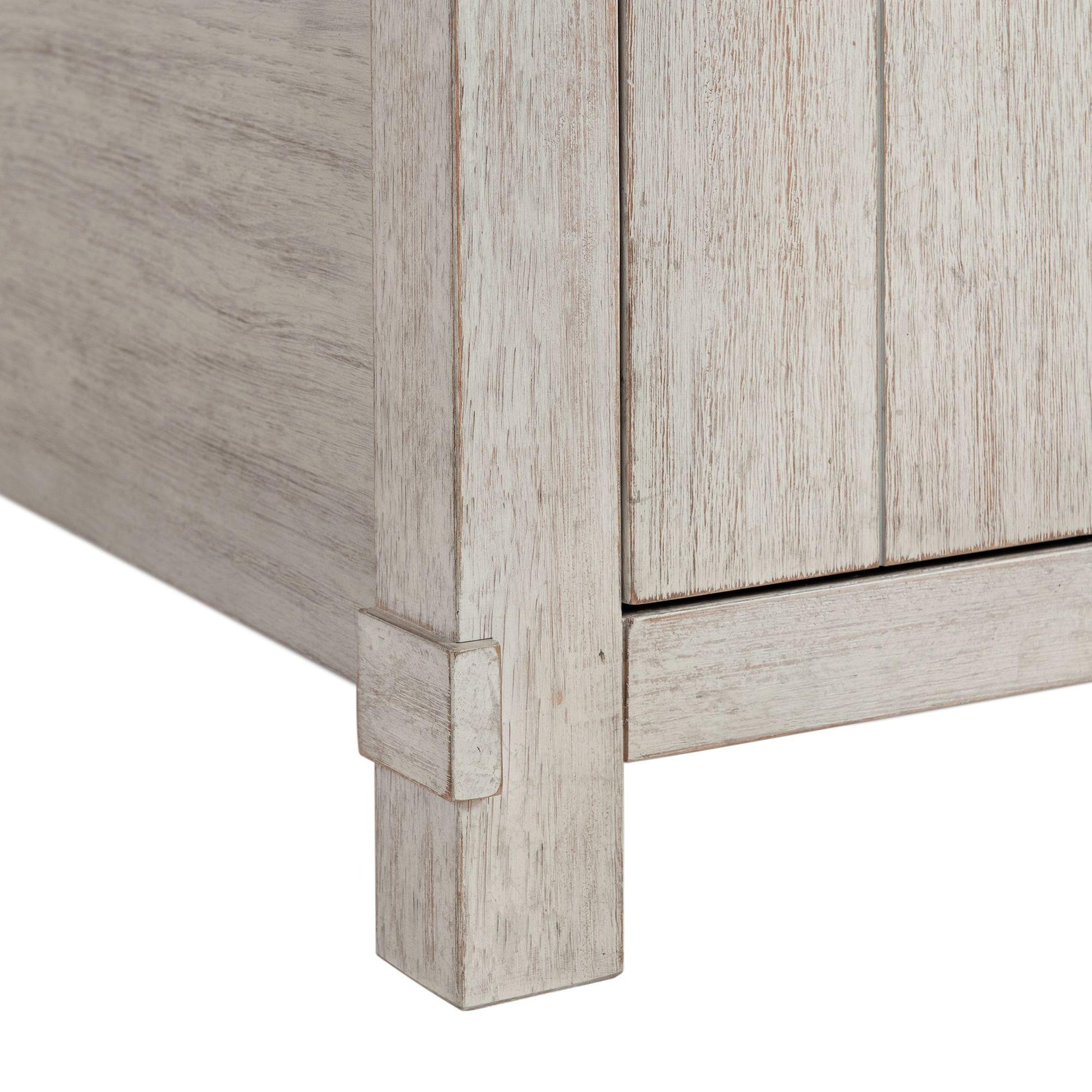 Elements International Scott SC670QB Queen Platform Storage Bed - American Furniture of Slidell