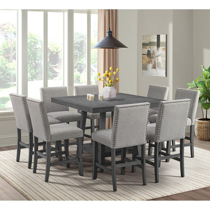 Elements International Seneca D - 7670 - 3 - CT Square Counter Table - American Furniture of Slidell