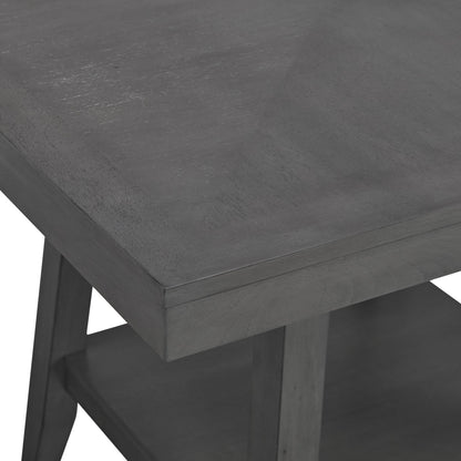 Elements International Seneca D - 7670 - 3 - CT Square Counter Table - American Furniture of Slidell