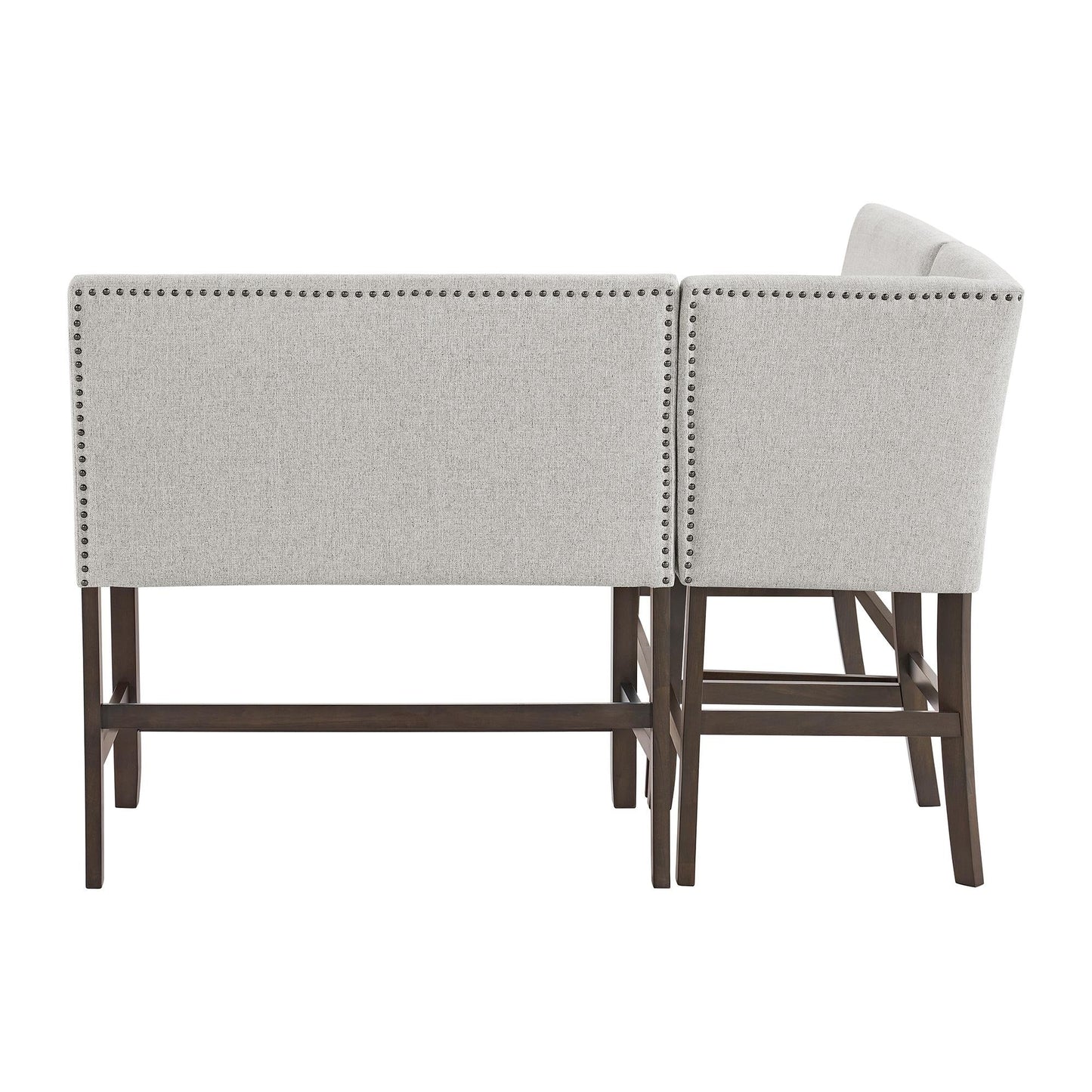 Elements International Seneca D - 7670 - 5 - CCBNC Counter 3 pc Corner Bench - American Furniture of Slidell