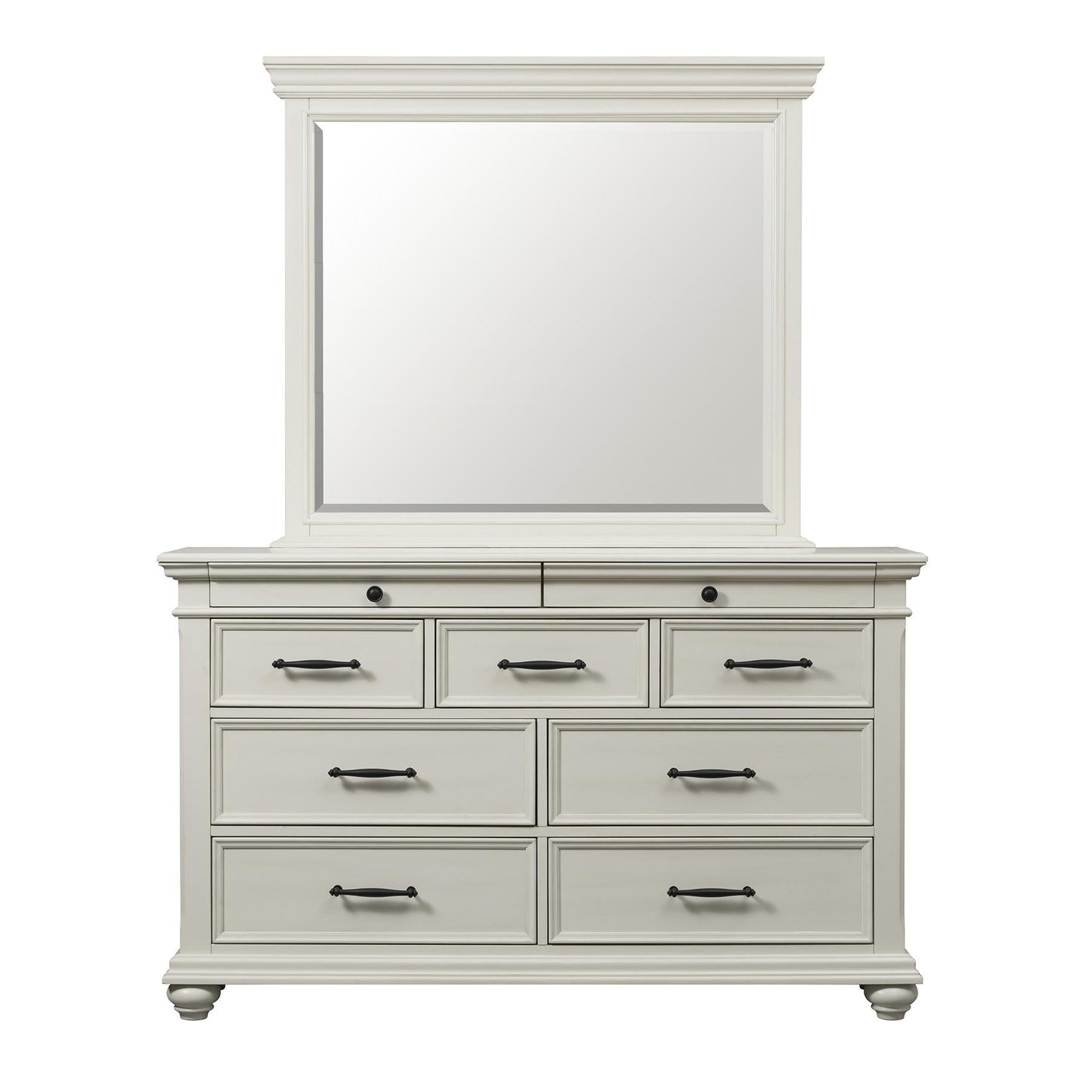 Elements International Slater Dresser Mirror SR600MR - American Furniture of Slidell