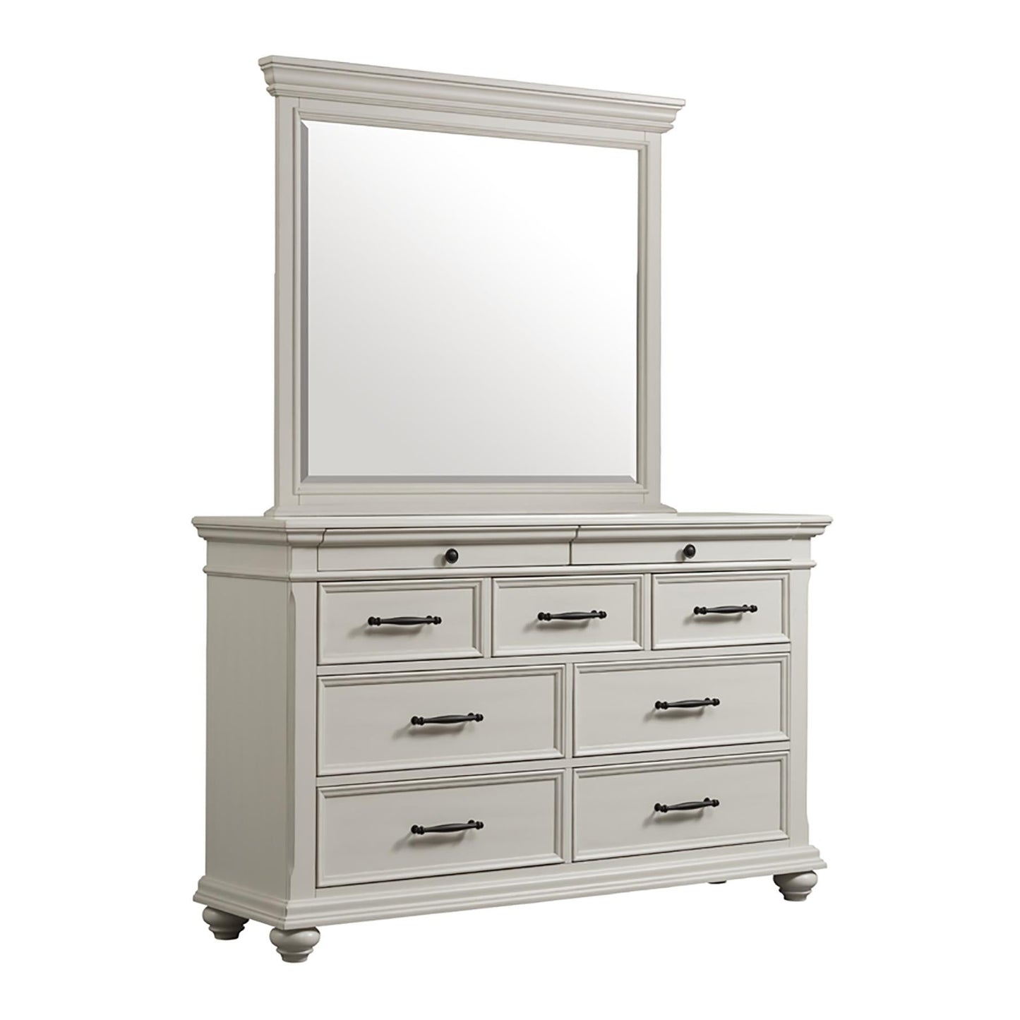 Elements International Slater Dresser Mirror SR600MR - American Furniture of Slidell