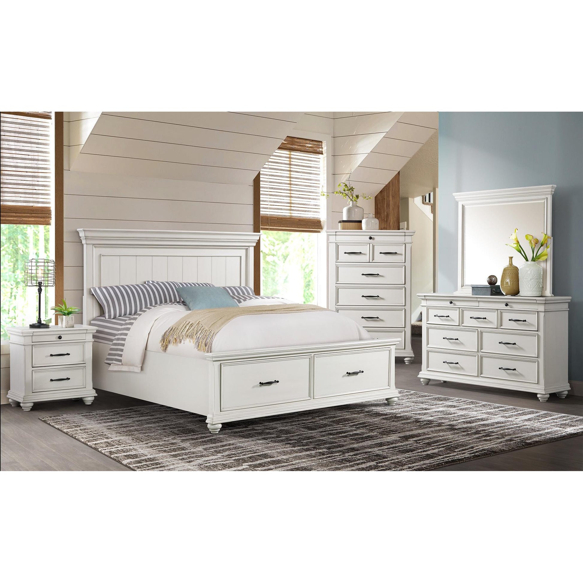 Elements International Slater Dresser Mirror SR600MR - American Furniture of Slidell
