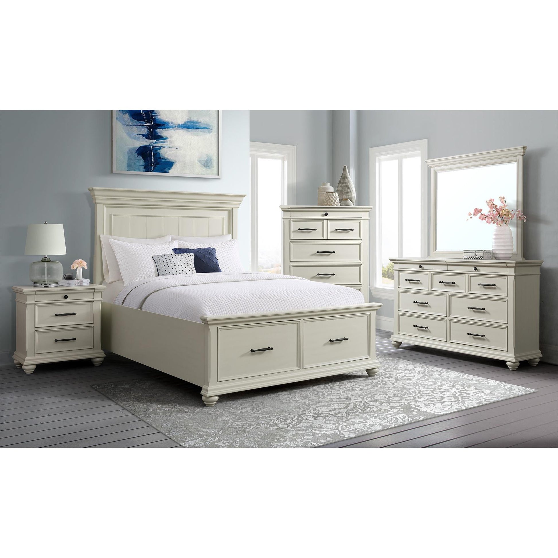 Elements International Slater Dresser Mirror SR600MR - American Furniture of Slidell