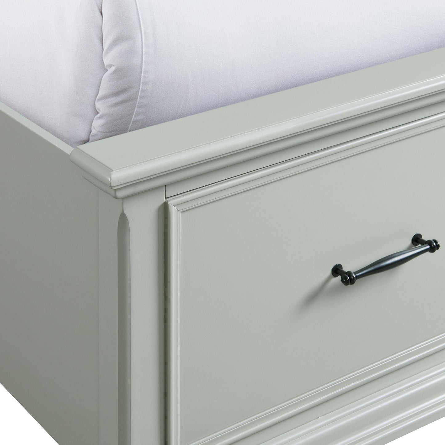 Elements International Slater SR350KB King Platform Storage Bed - American Furniture of Slidell