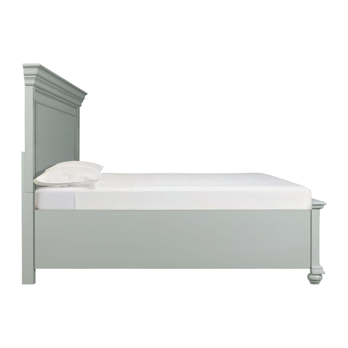 Elements International Slater SR350KB King Platform Storage Bed - American Furniture of Slidell