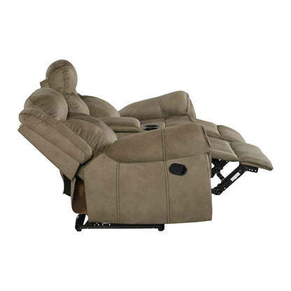 Elements International Sorrento 59928 - 028 - 2X Motion Loveseat - American Furniture of Slidell
