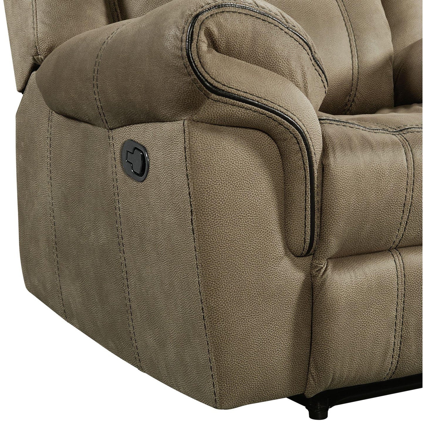 Elements International Sorrento 59928 - 028 - 2X Motion Loveseat - American Furniture of Slidell