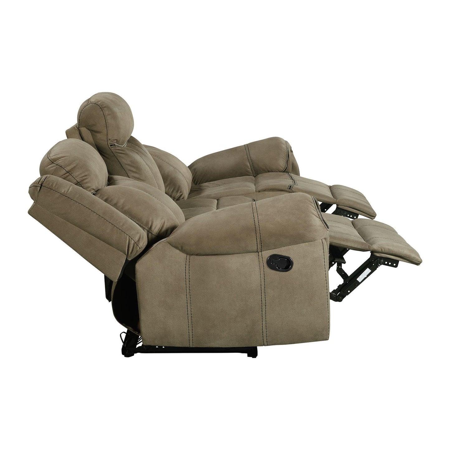 Elements International Sorrento 59928 - 038 - 2X Motion Sofa - American Furniture of Slidell