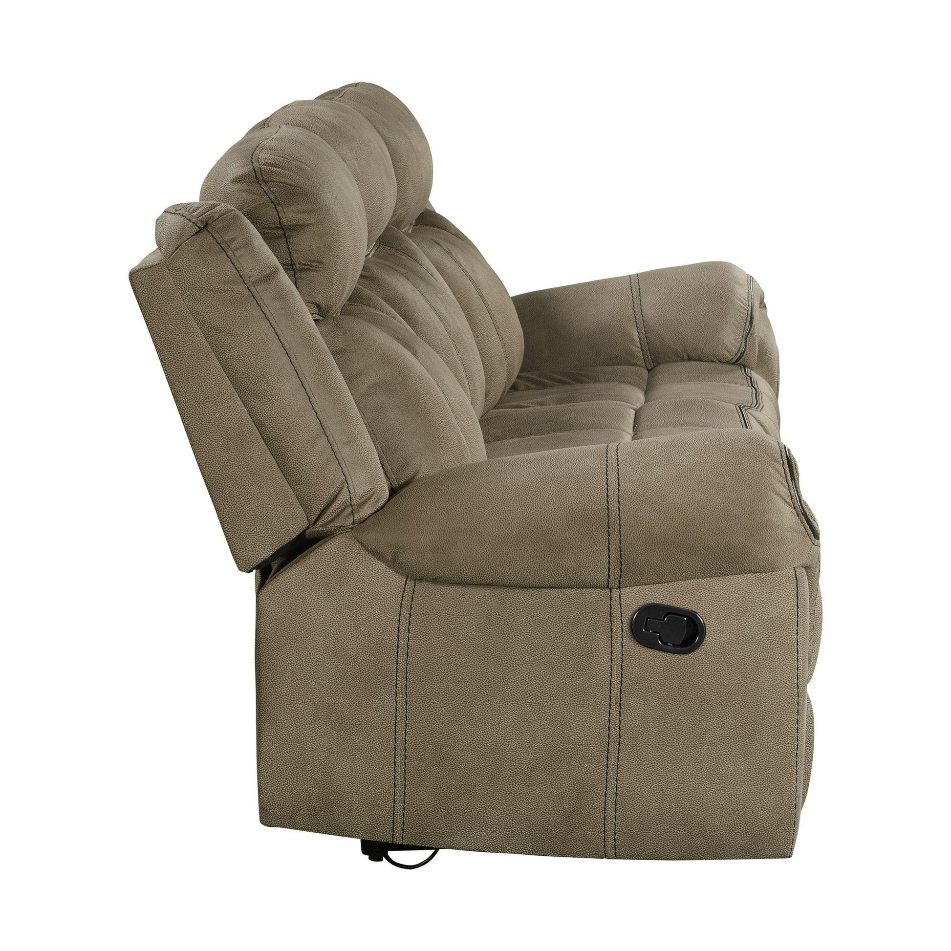 Elements International Sorrento 59928 - 038 - 2X Motion Sofa - American Furniture of Slidell