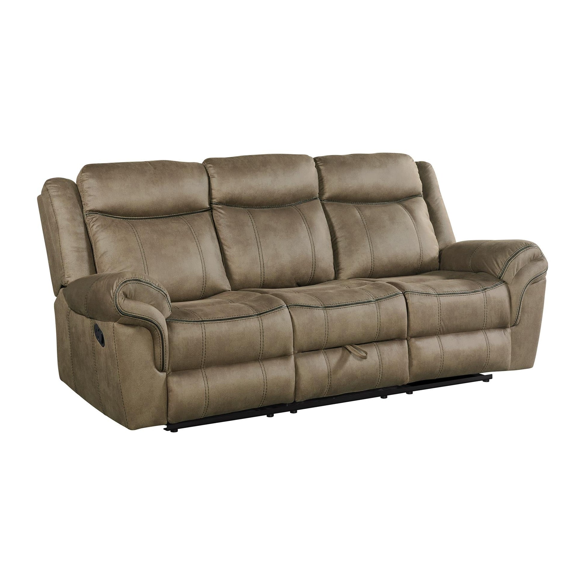 Elements International Sorrento 59928 - 038 - 2X Motion Sofa - American Furniture of Slidell