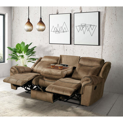 Elements International Sorrento 59928 - 038 - 2X Motion Sofa - American Furniture of Slidell
