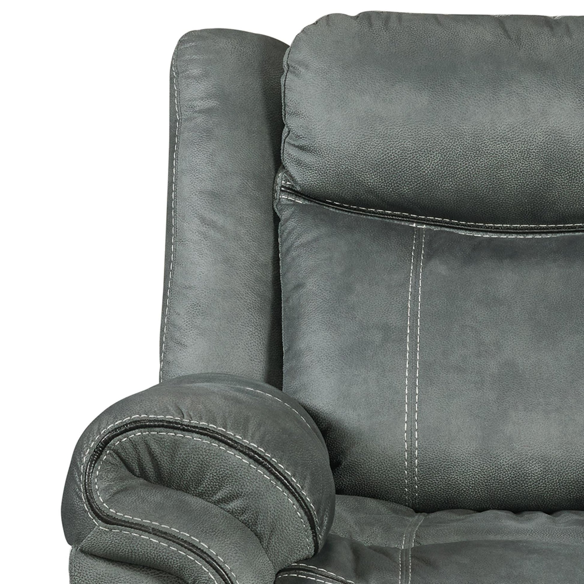 Elements International Sorrento 59928 - 095 - 1X Glider Recliner - American Furniture of Slidell