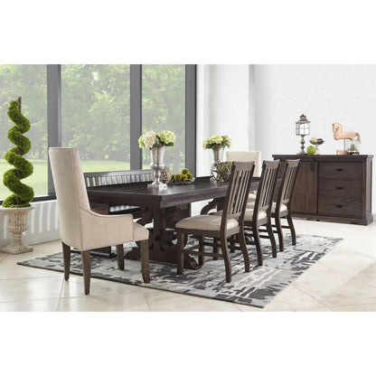 Elements International Stone Arm Chair DST100PC - American Furniture of Slidell