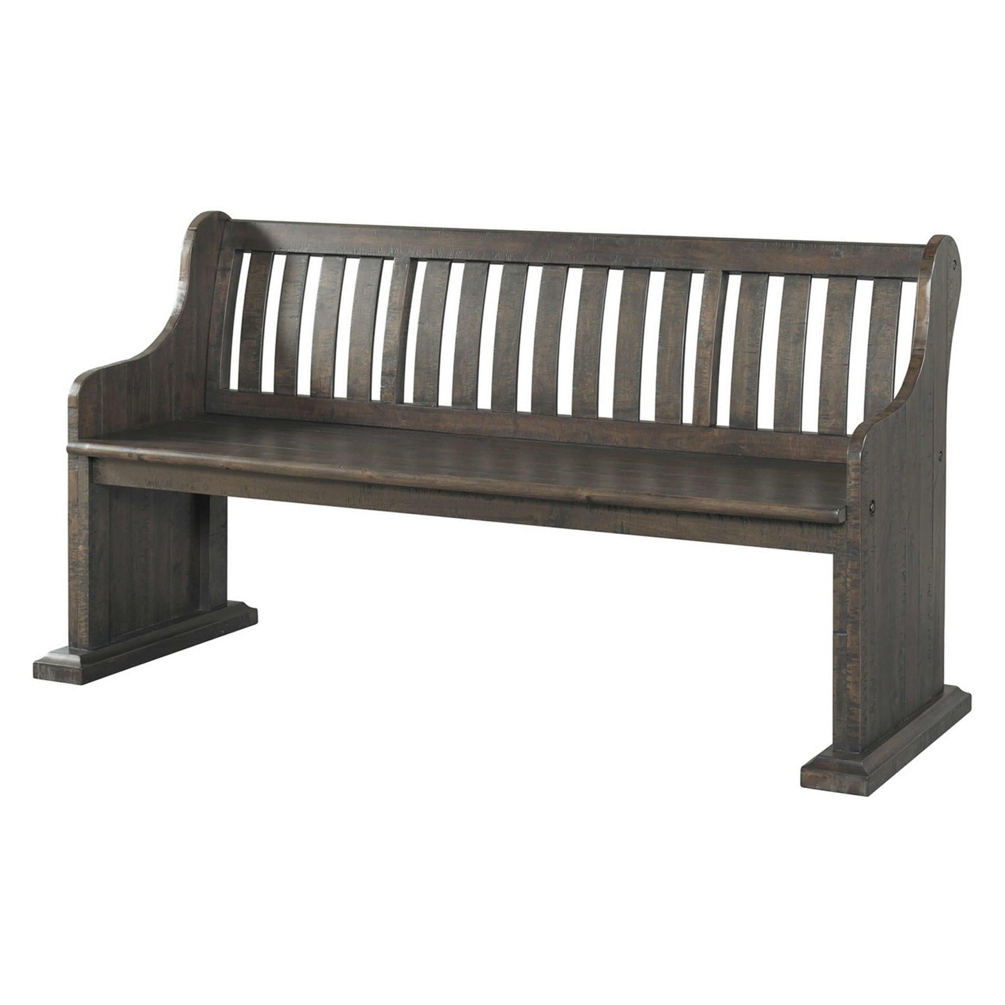 Elements International Stone Bench DST100PW - American Furniture of Slidell