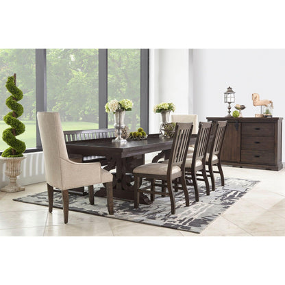 Elements International Stone Bench DST100PW - American Furniture of Slidell