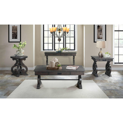Elements International Stone Coffee Table TST100CT - American Furniture of Slidell