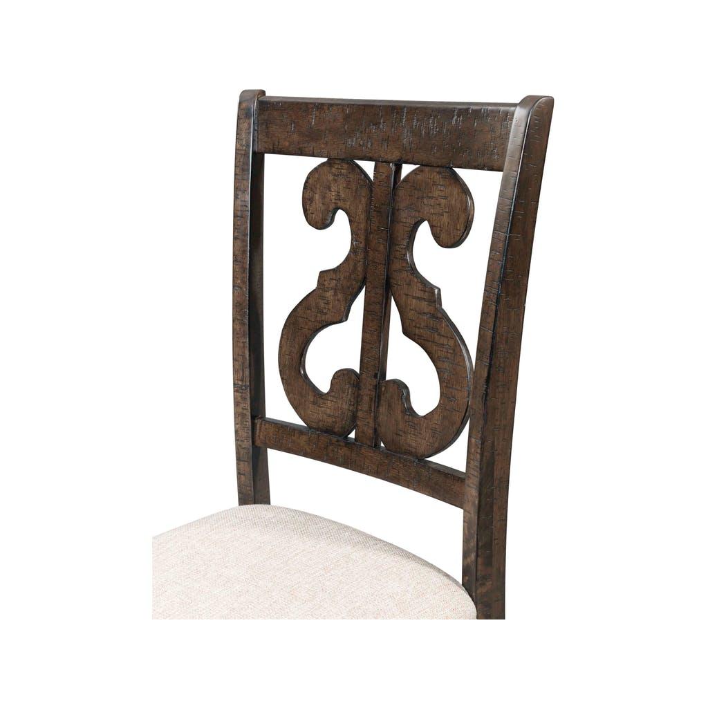 Elements International Stone Dining Chair DST150SC - American Furniture of Slidell
