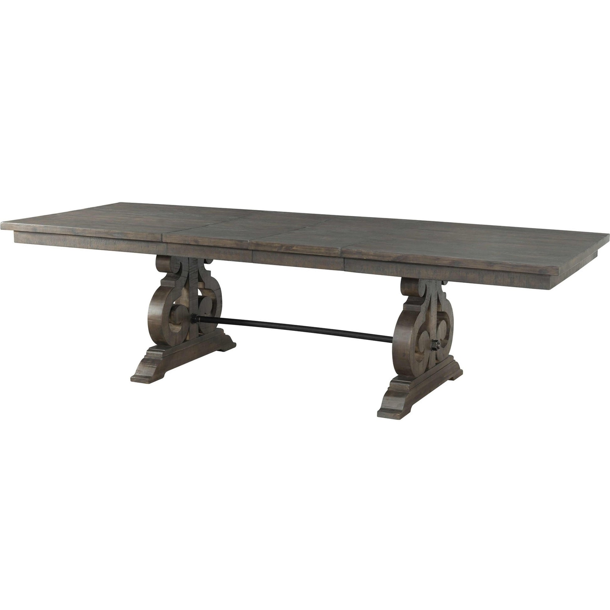 Elements International Stone DST100DTB Dining Table - American Furniture of Slidell