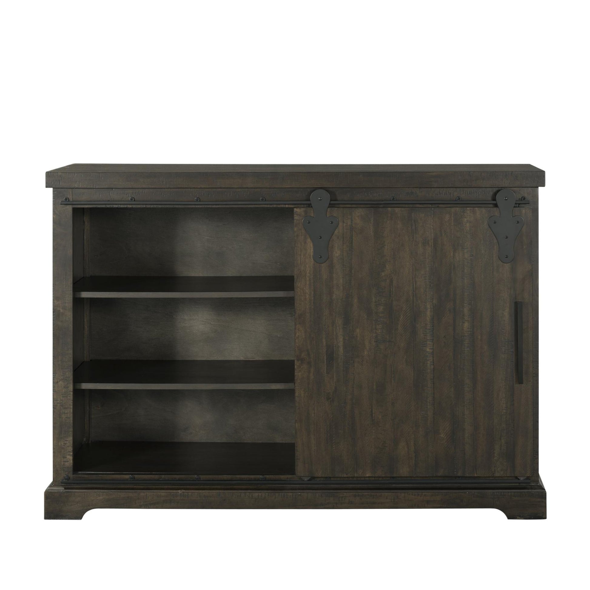 Elements International Stone DST101SV Server - Smokey Walnut - American Furniture of Slidell