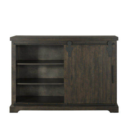 Elements International Stone DST101SV Server - Smokey Walnut - American Furniture of Slidell