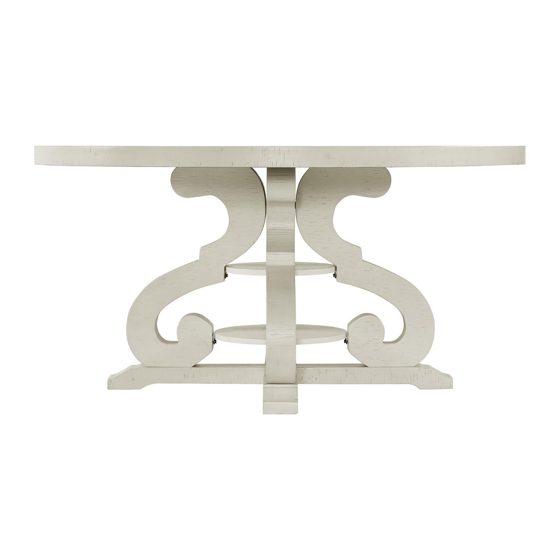 Elements International Stone DST780DT Round Dining Table - American Furniture of Slidell