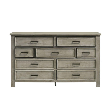 Elements International Sullivan SV300DR 9 - Drawer Dresser - American Furniture of Slidell