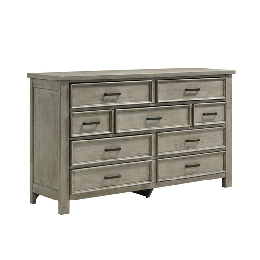 Elements International Sullivan SV300DR 9 - Drawer Dresser - American Furniture of Slidell