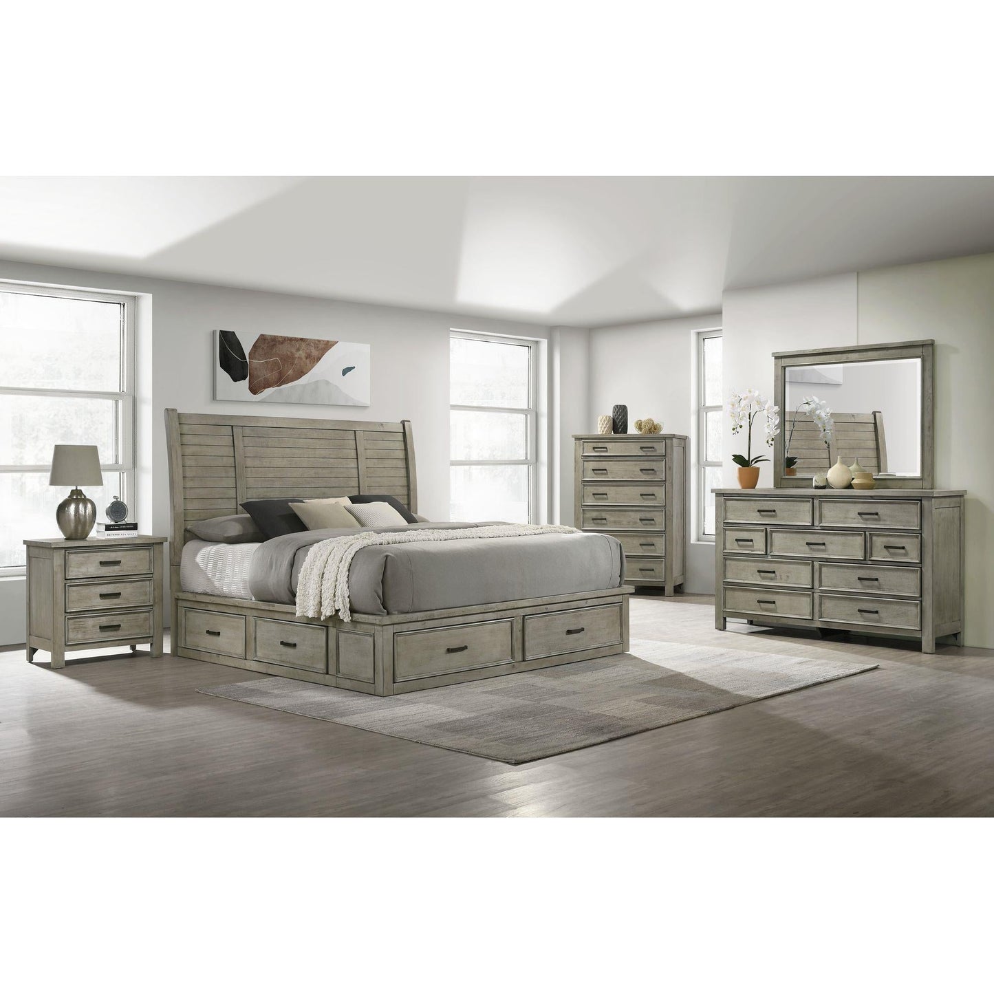 Elements International Sullivan SV300DR 9 - Drawer Dresser - American Furniture of Slidell