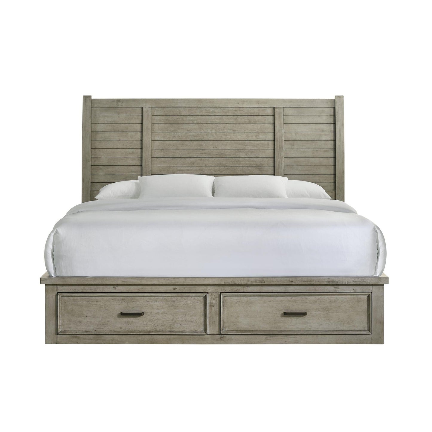 Elements International Sullivan SV300KB King Storage Bed - American Furniture of Slidell