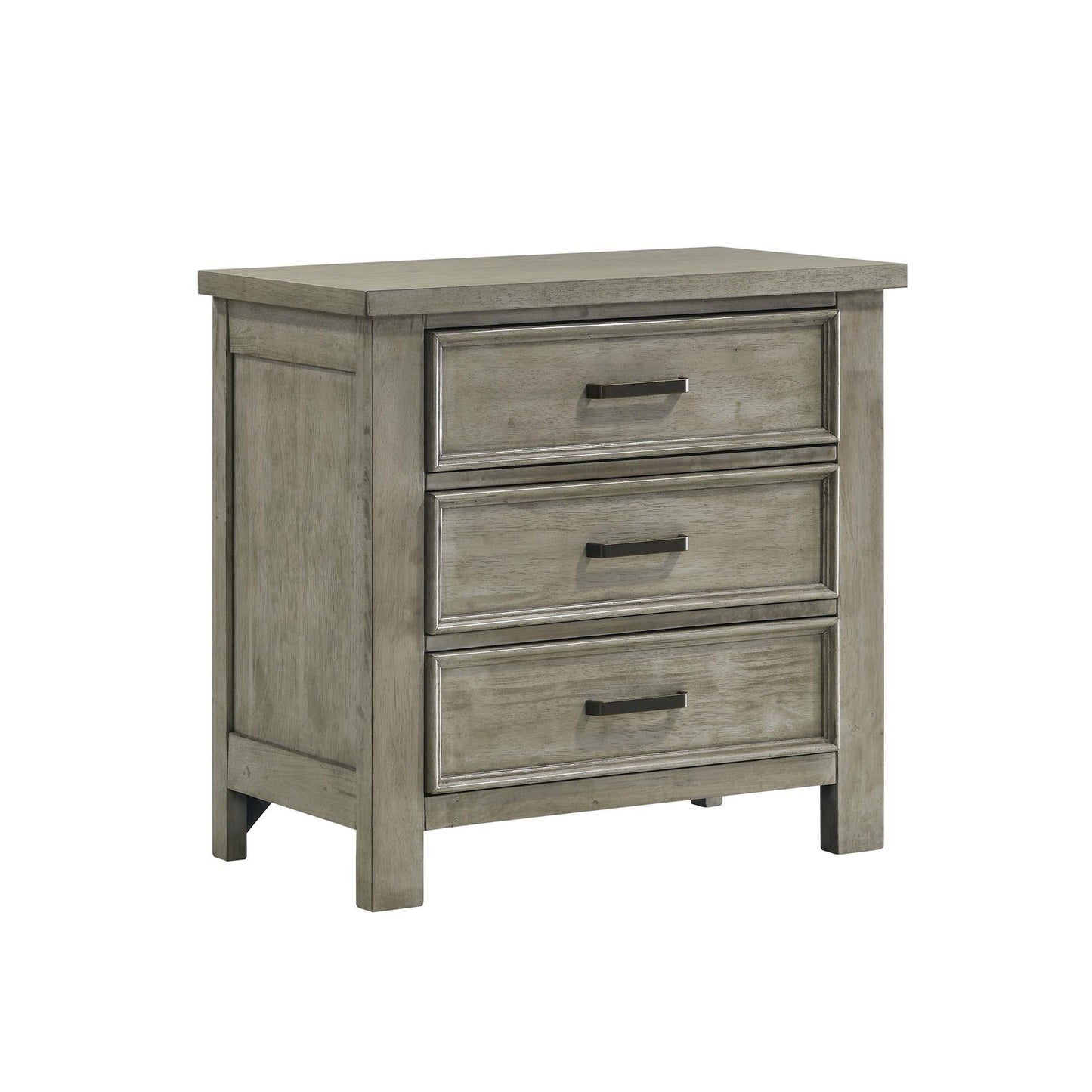 Elements International Sullivan SV300NS 3 - Drawer Nightstand - American Furniture of Slidell