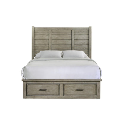 Elements International Sullivan SV300QB Queen Storage Bed - American Furniture of Slidell