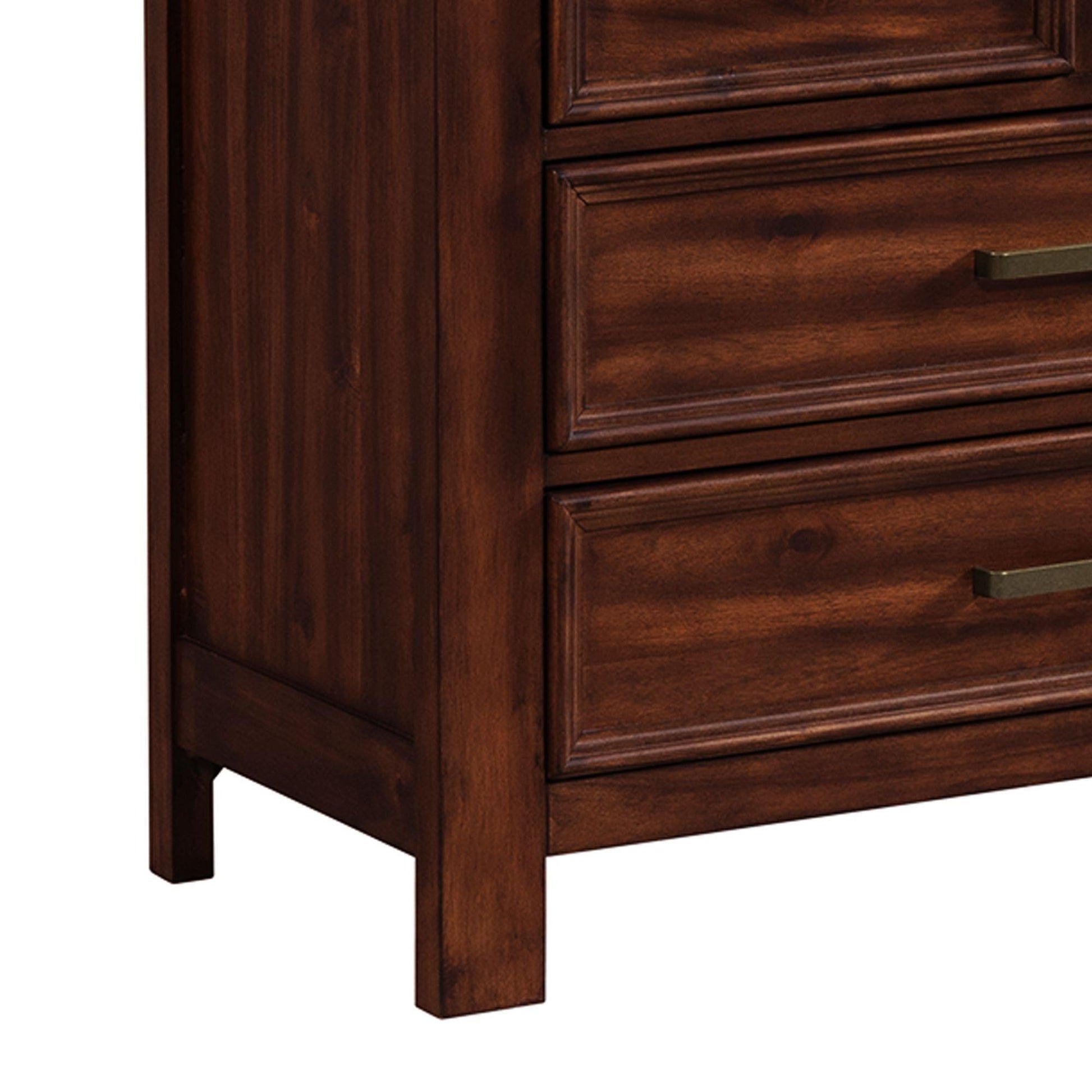 Elements International Sullivan SV600DR 9 - Drawer Dresser - American Furniture of Slidell
