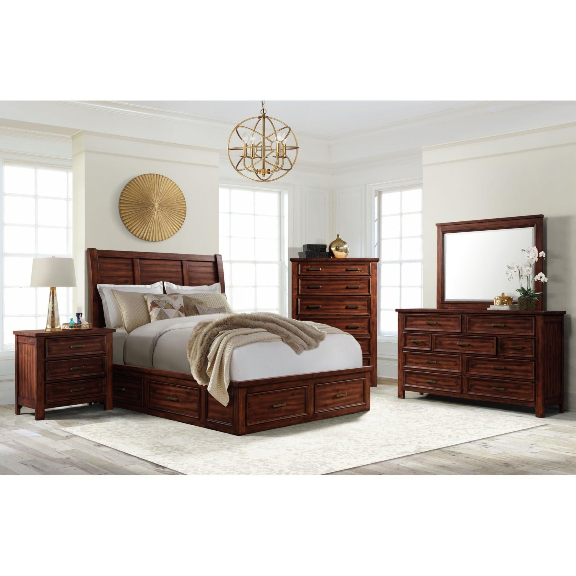 Elements International Sullivan SV600DR 9 - Drawer Dresser - American Furniture of Slidell